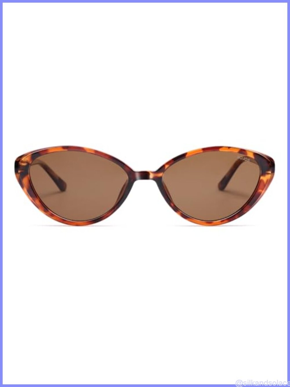 Women's Retro Cat Eye Sunglasses Polarized TR90 Ultra-Lightweight Oval Vintage
